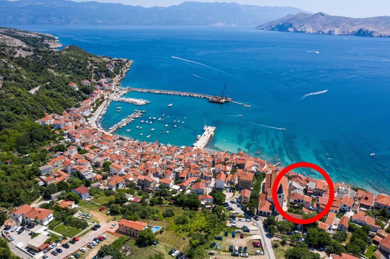 Apartments Neptun Baška Buitenkant foto